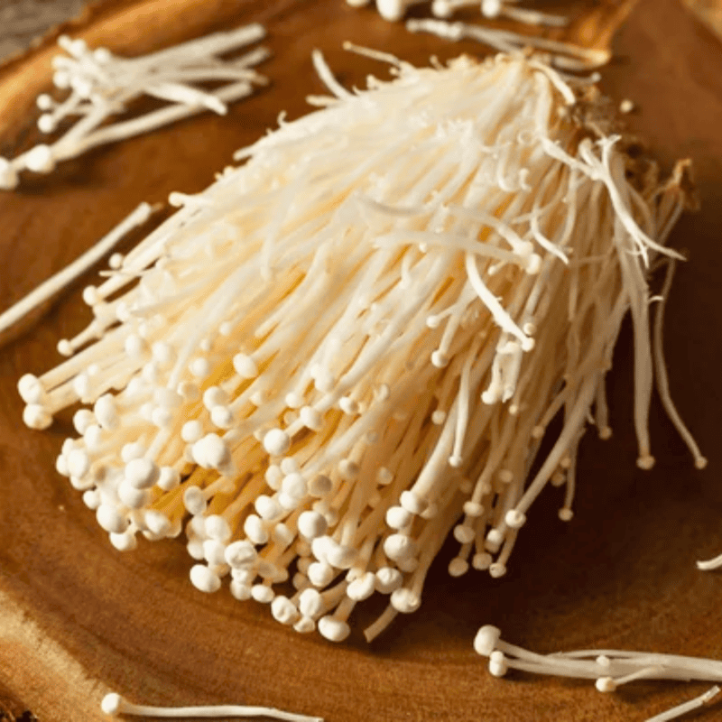 Cách chế biến Nấm Kim Châm Trắng Tươi