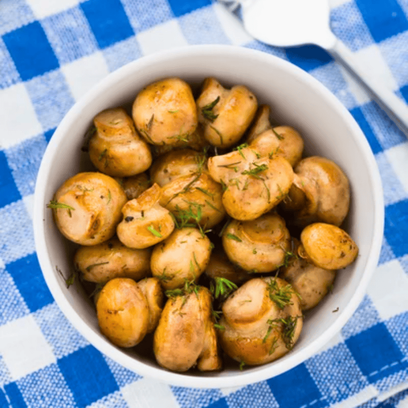 Món ngon từ nấm mỡ trắng tươi