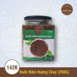 ruốc nấm hương chay
