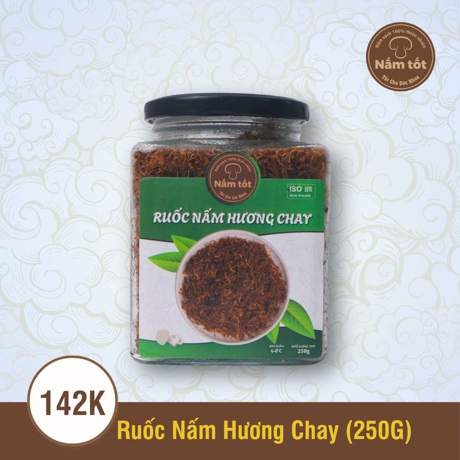 Ruốc Nấm Hương Chay