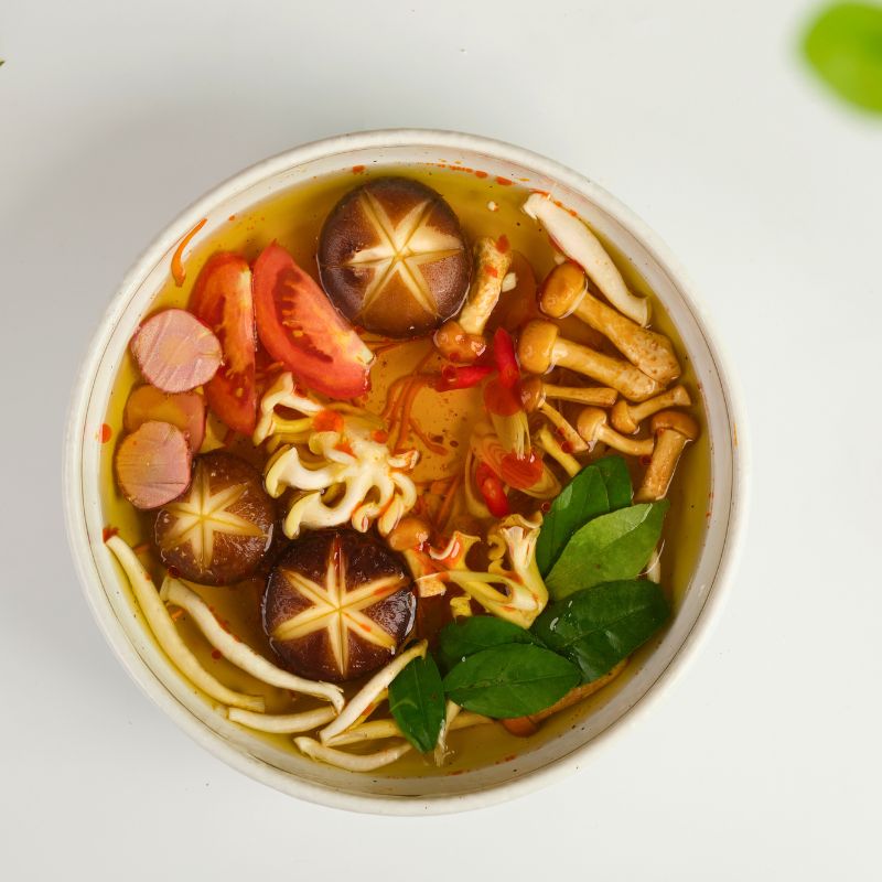 Hướng dẫn sử dụng Nước Cốt Lẩu Nấm