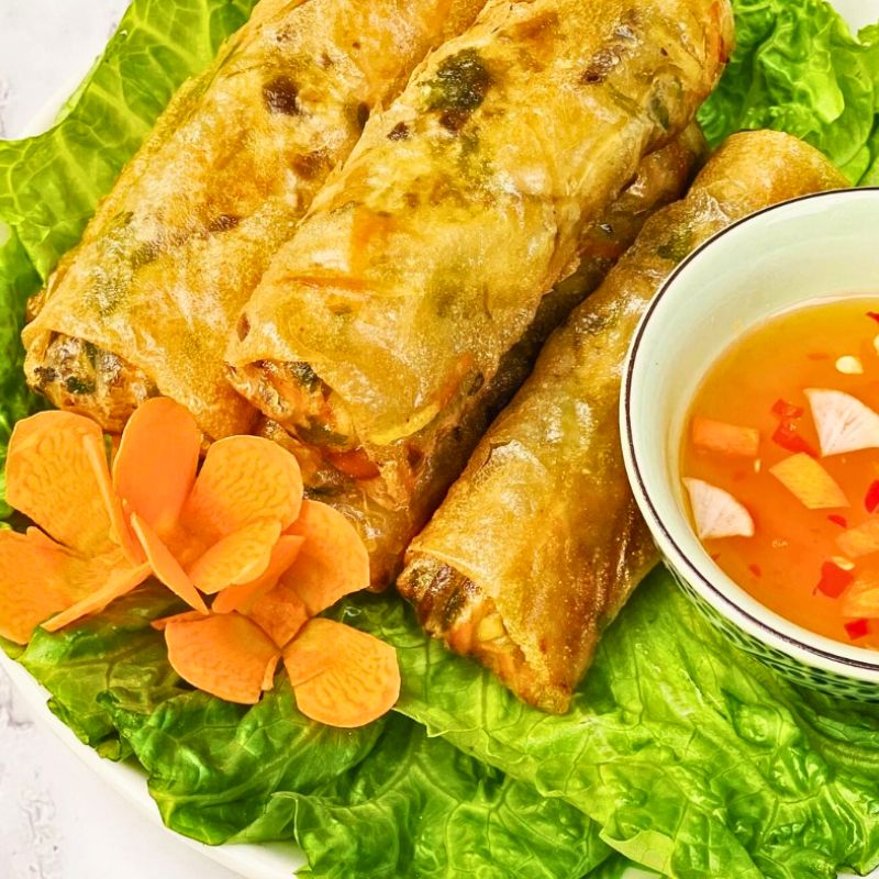 Hướng dẫn sử dụng Nem Nấm Chay