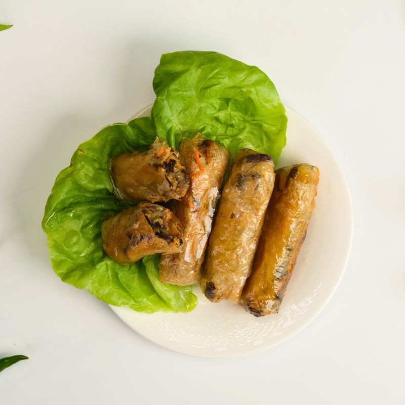 Giá trị dinh dưỡng từ Nem Nấm Chay