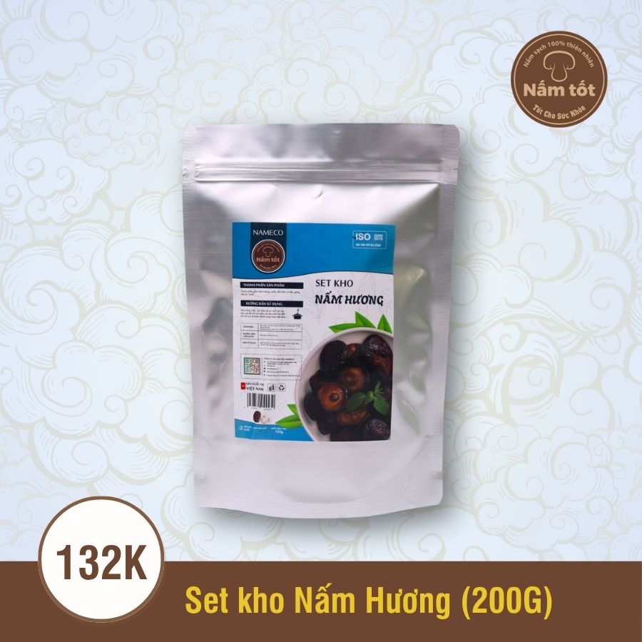 Set kho nấm hương