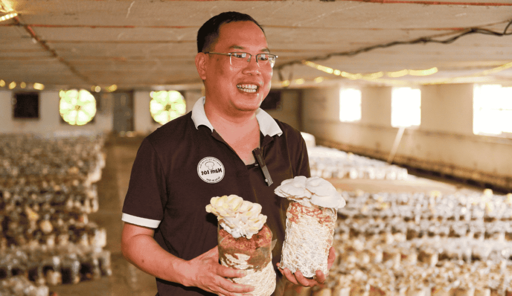 Hành trình 11 năm sản xuất nấm hữu cơ của Nấm Tốt: Gian nan nhưng đáng giá Hành trình 11 năm sản xuất nấm hữu cơ của Nấm Tốt: Gian nan nhưng đáng giá