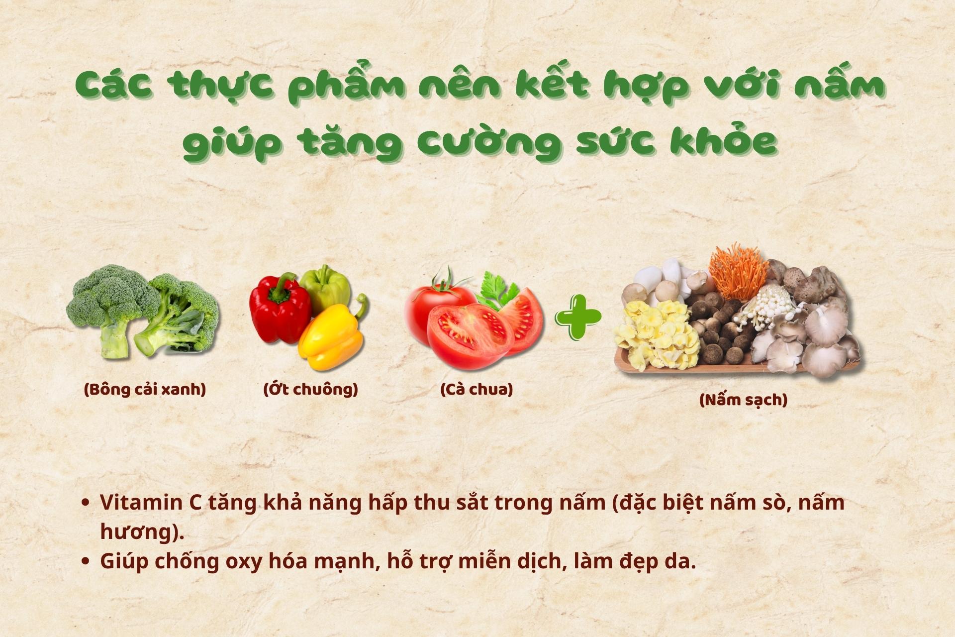 Cách kết hợp thực phẩm với nấm đúng cách để tăng cường sức khỏe